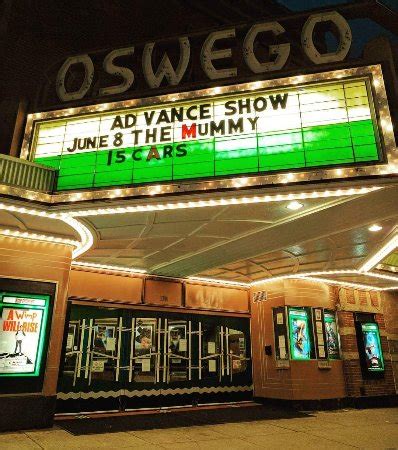 Oswego movie theater - Find the latest movies playing at Oswego Cinema, a theater with closed caption and recliner seats. See showtimes, ratings, trailers and reviews for upcoming releases and popular titles. 